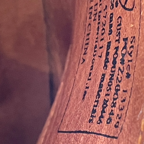 ARIAT Desert Star Brown Distressed Leather Western Mules, Women’s Size 7B - Picture 5 of 15